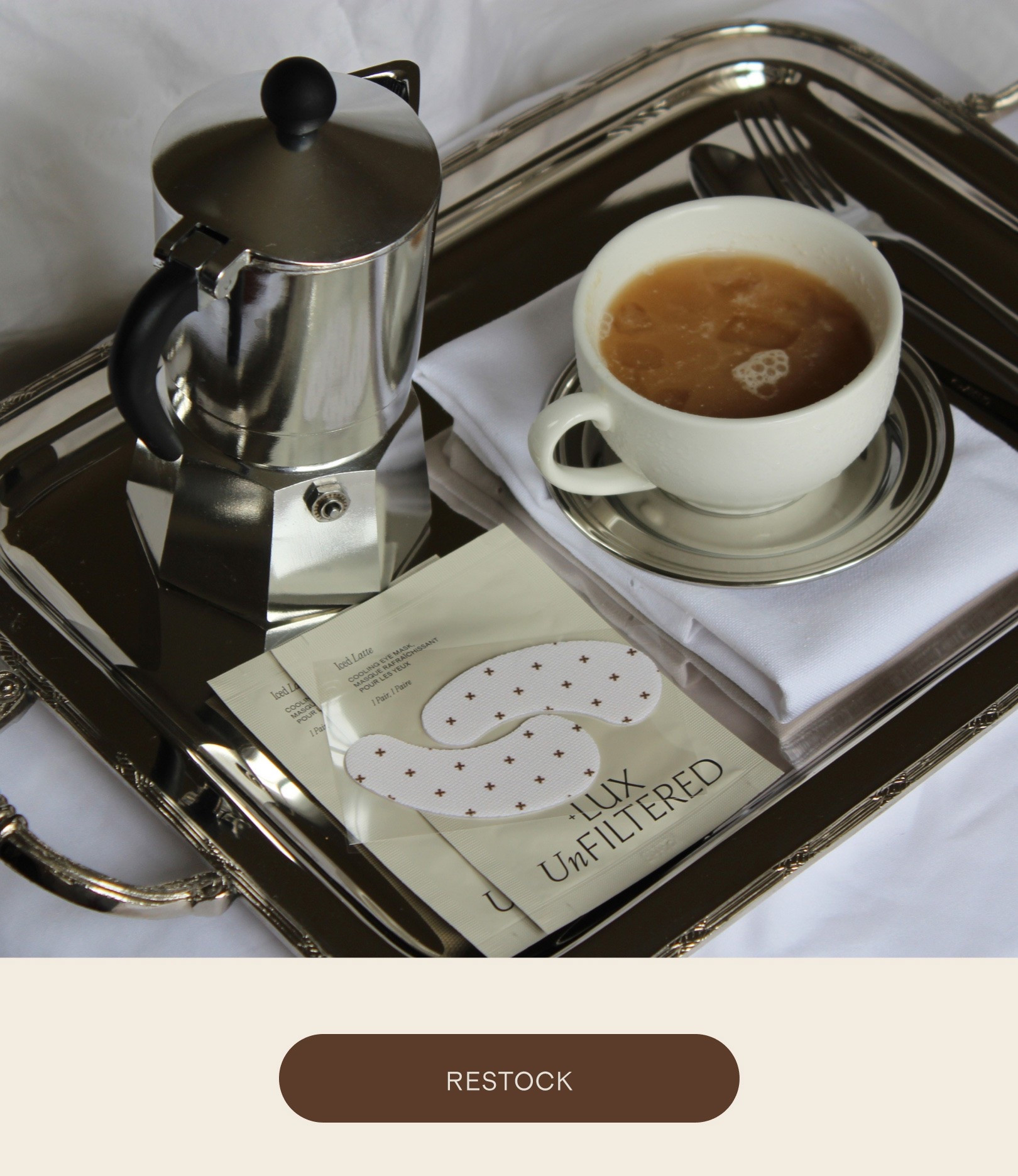 Iced Latte Eye Masks 🤎

A shot of espresso for your undereyes. These cooling, non-slip undereye patches are loaded with caffeine and niacinamide to help visibly de-puff and soothe your undereye.

#LTKgrwm #LTKmorningroutine #LTKselfcare