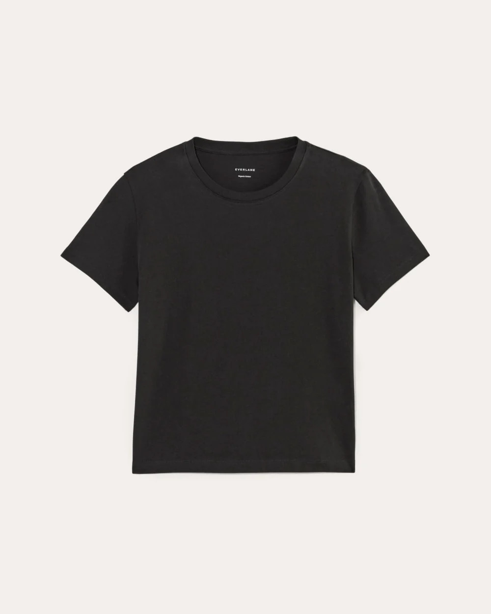 The Box-Cut Tee in Essential Cotton | Black | No Pocket | Everlane