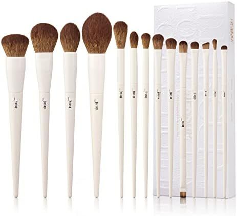 Amazon.com: Jessup Makeup Brushes 14Pcs Makeup Brush Set Premium Synthetic Powder Foundation Cont... | Amazon (US)