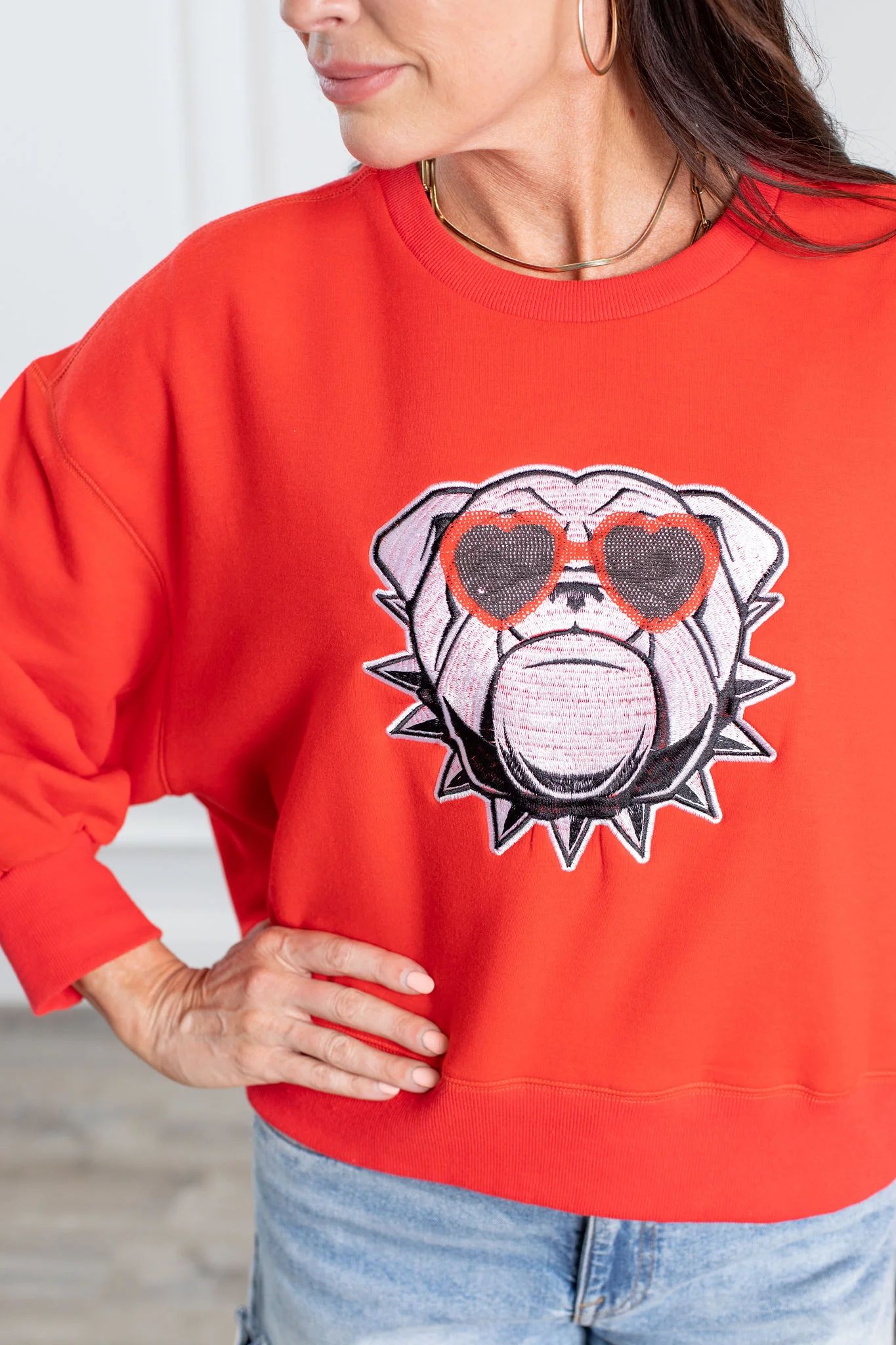 Millie Sweatshirt- Bulldog | Avara