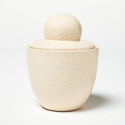 2-Wick 18oz Ceramic Brown Candle with Knob Lid - Threshold™ designed with Studio McGee | Target