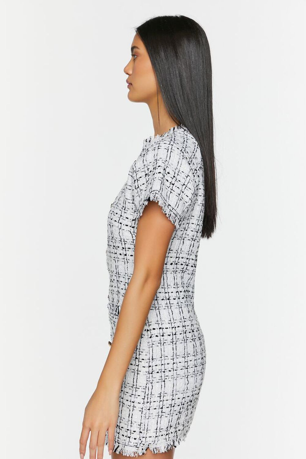 Tweed Plaid Mini Dress | Forever 21 (US)