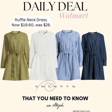 Daily Deal
Walmart dresses

#LTKsalealert #LTKSeasonal #LTKfindsunder50