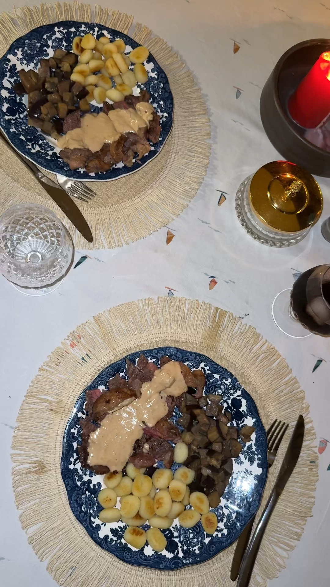 Veal Entrecôte with Truffle Gnocchi - with sautéed eggplant and homemade sauce.

Discount + free desert for life with link ES: https://www.filify.co/SHAbR international: code HELLOES277

I’ve honestly loved every dish I’ve made with @HelloFresh so far. It’s easy to follow the recipes and I am excited to try new things! Also great if you’re lazy like me, no need to do groceries or think about what to eat. Plus you can pause it anytime if you’re away or not feeling like it ❤️ ad

#recipeoftheday #foodtok #comidatiktok #foodinspo 

#LTKeurope #LTKhome #LTKtravel