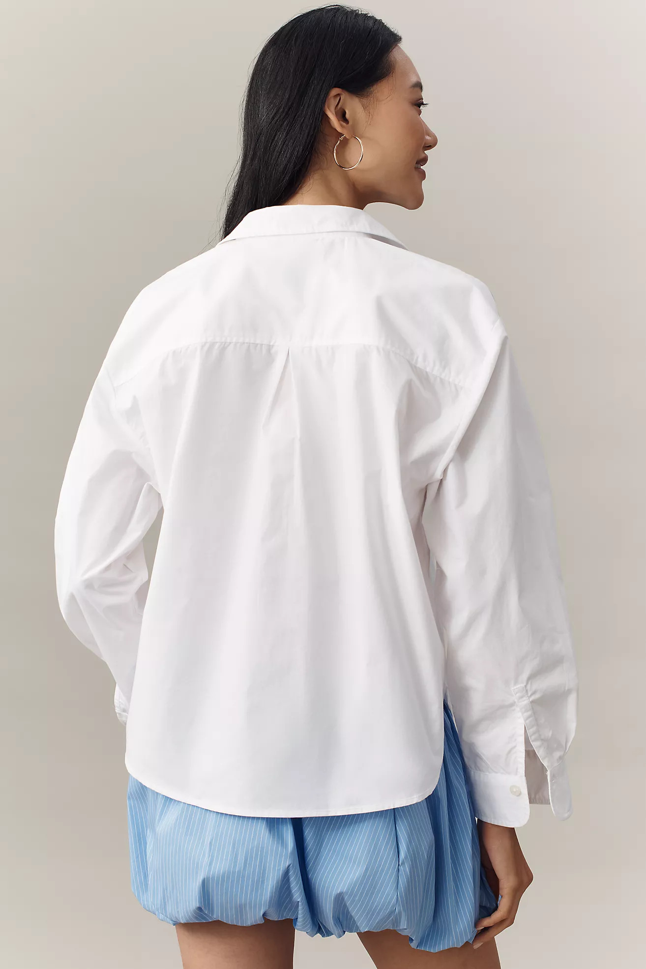 Shrunken Bennet Buttondown Shirt by Maeve | Anthropologie (US)