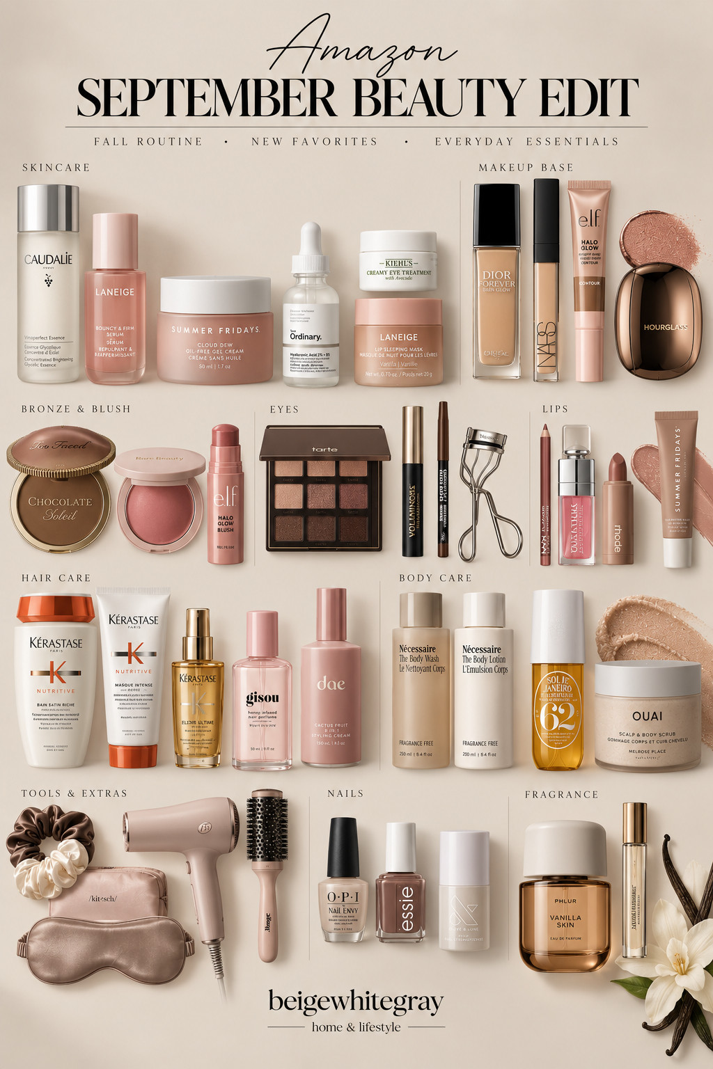 Elevate your beauty game with Amazon's Fall Edit. From skincare to makeup, we've got your fall essentials!