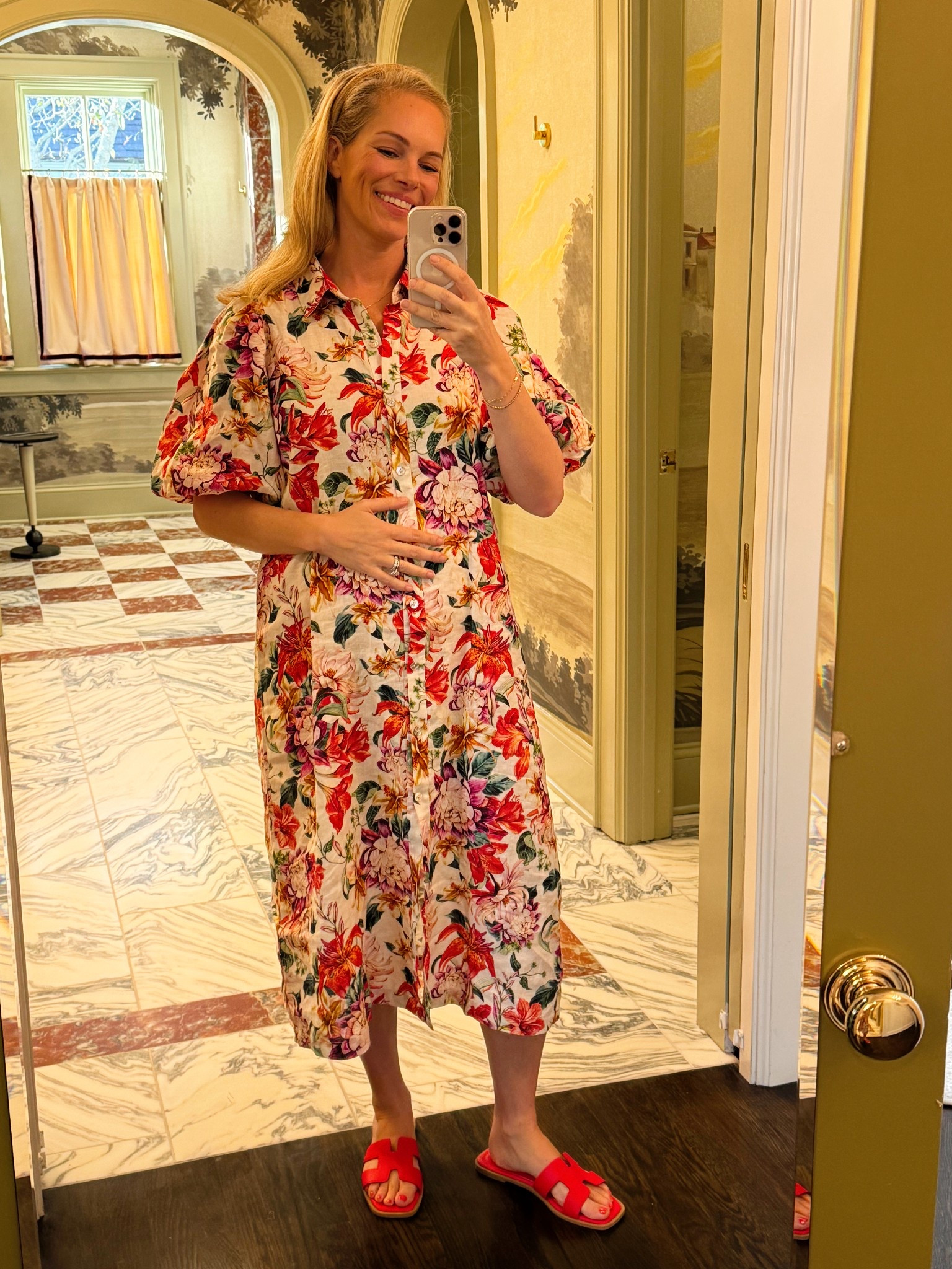 Springtime OOTD is linen florals! 🌺 yall know i love a versatile pieces and this is equally at home for a spring lunch, or over a swimsuit on the beach. So easy to throw on and dress up with accessories! Love this poppy sandal, too ❤️

#LTKFindsUnder100 #LTKSeasonal #LTKBump