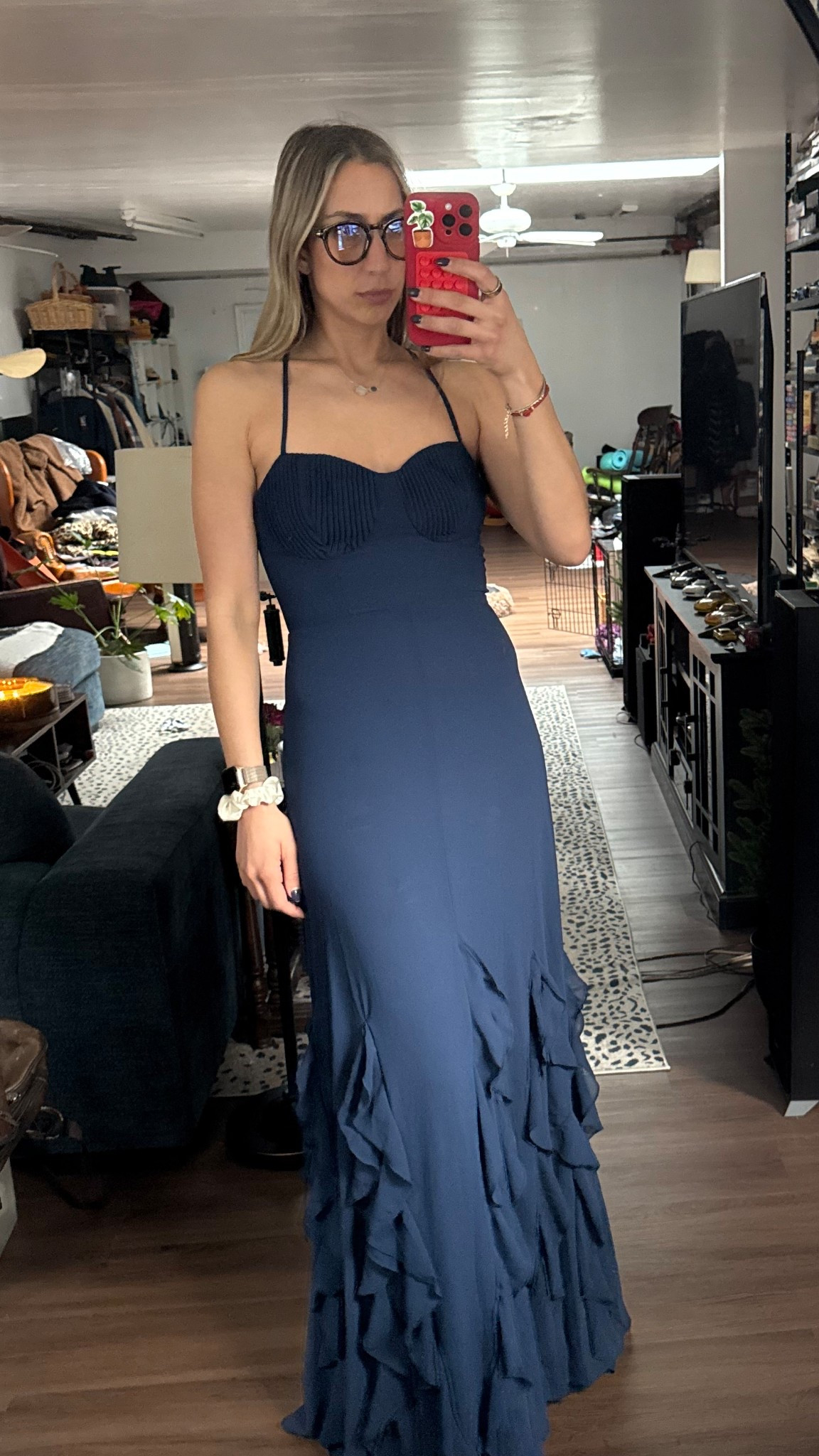 Spring and summer wedding guest dresses with open back! This dress was a hit. Flowy with open back detail. Lulus dress under $100! 

#lulus #weddingguest #ootd 

#LTKStyleTip #LTKWedding #LTKFindsUnder100