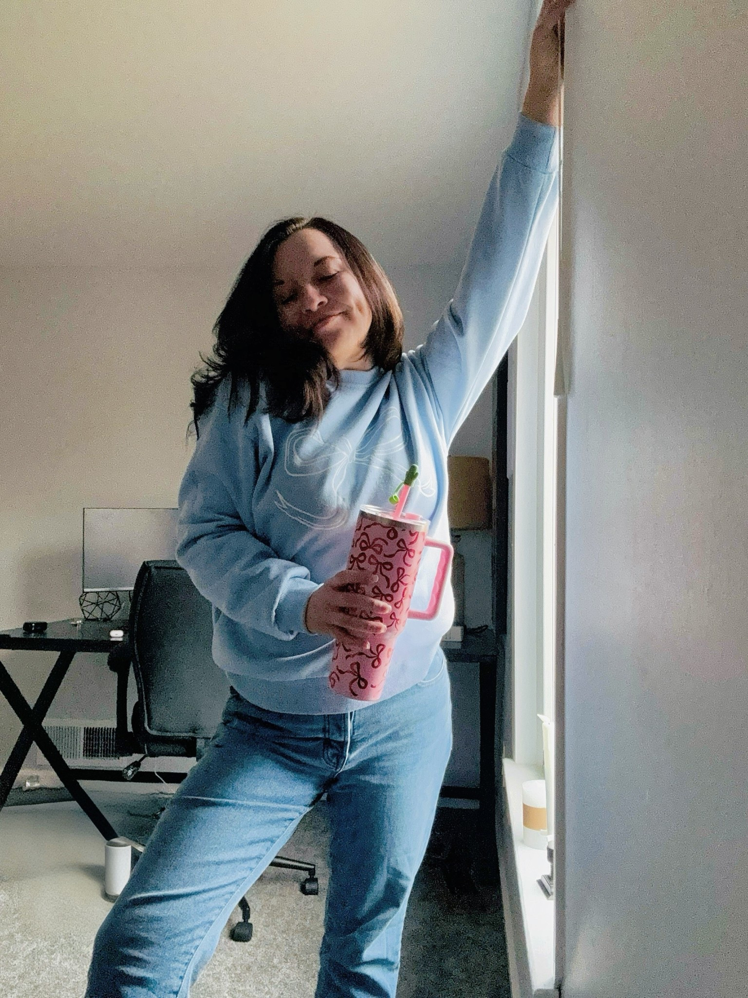 Tired mom in full mood this weekend! Shopping my absolute favorite black friday deals that are still going on and of course prepping for Cyber Monday as well 😜 Isn’t this cup cute, it’s on super sale right now? I’m obsessed with it and getting my water intake in! 

#LTKCyberWeek #LTKmomlife #LTKselfcare