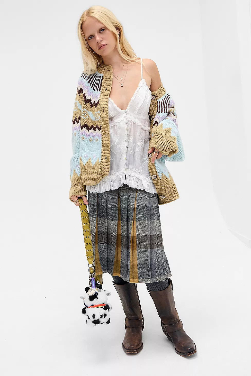 Kimchi Blue Marnie Babydoll-Trägerhemd | Urban Outfitters (EU)