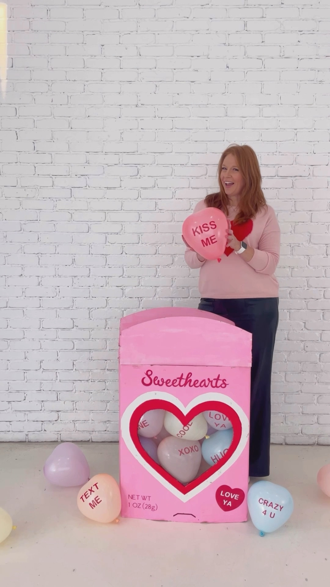 Love them? Or Hate them?

Conversation Hearts are an iconic candy staple for Valentine’s Day. Whether you love them or hate them there is no denying they make the perfect decorations for a party (or a cute photoshoot!)

#LTKHome #LTKSeasonal