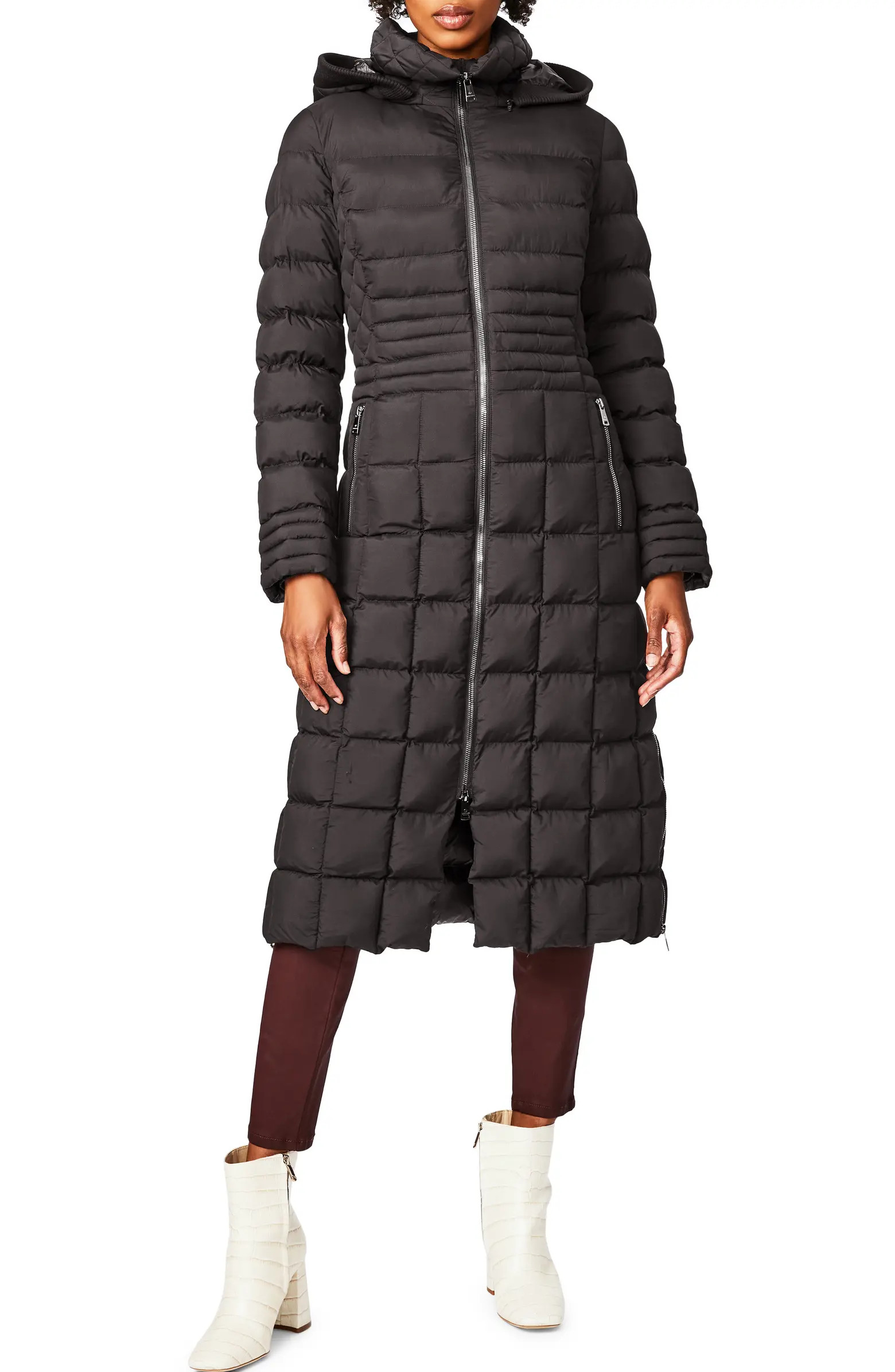Bernardo Hooded Longline Puffer Coat | Nordstrom | Nordstrom