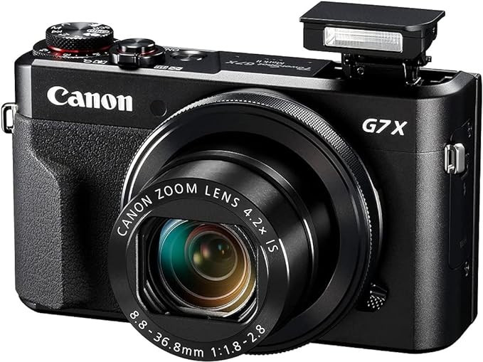 Canon PowerShot G7 X Mark II, 1066C002 (International Version) Black | Amazon (US)