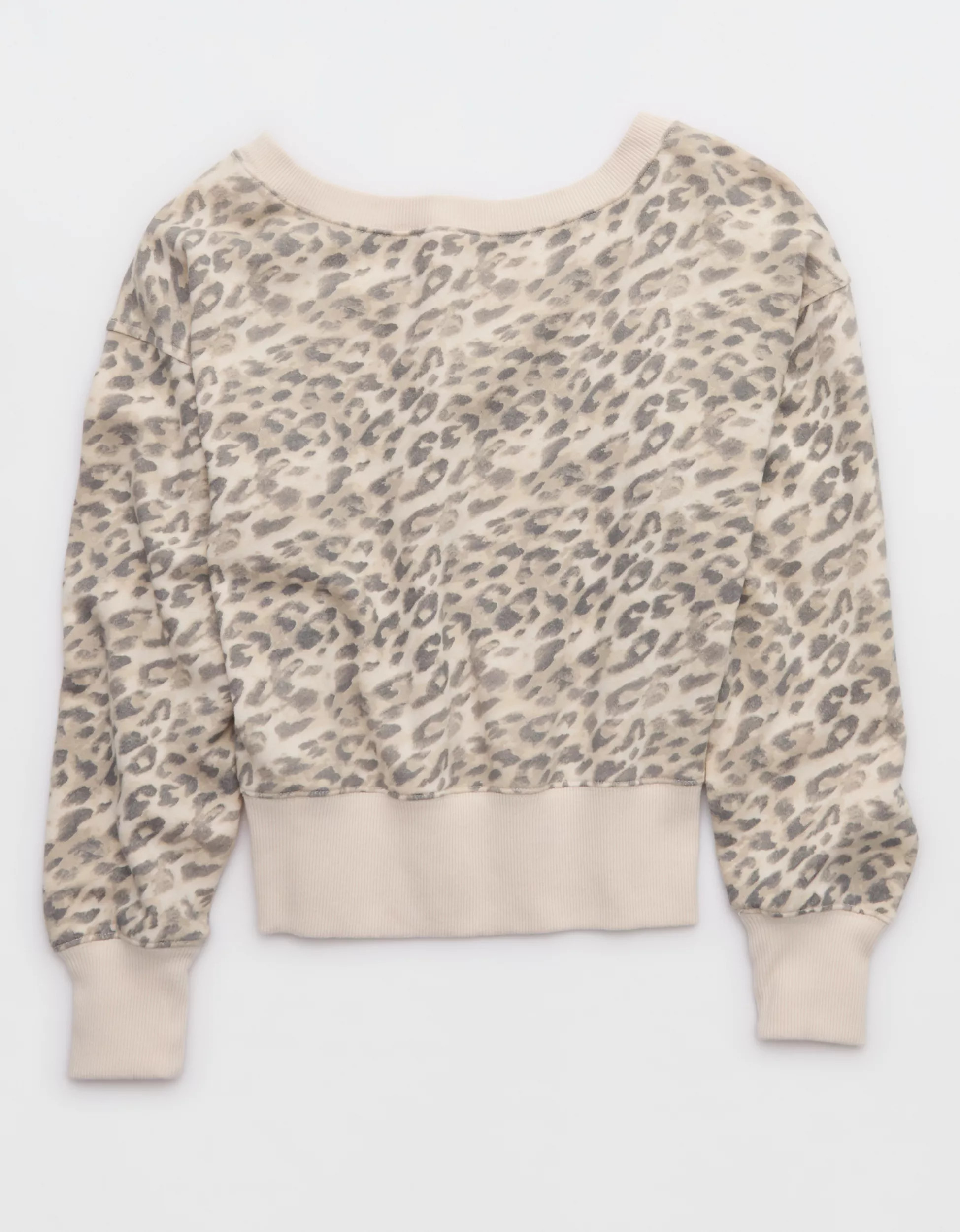 Aerie Go-To Off The Shoulder Sweatshirt | Aerie
