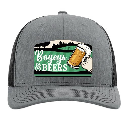 Bogeys and Beers Hat - Golf Accessories for Men - Funny Golf Hats for Men Christmas Birthday Valentines Retirement Gifts for Him Husband Dad Uncle - Richardson 112 Trucker | Amazon (US)