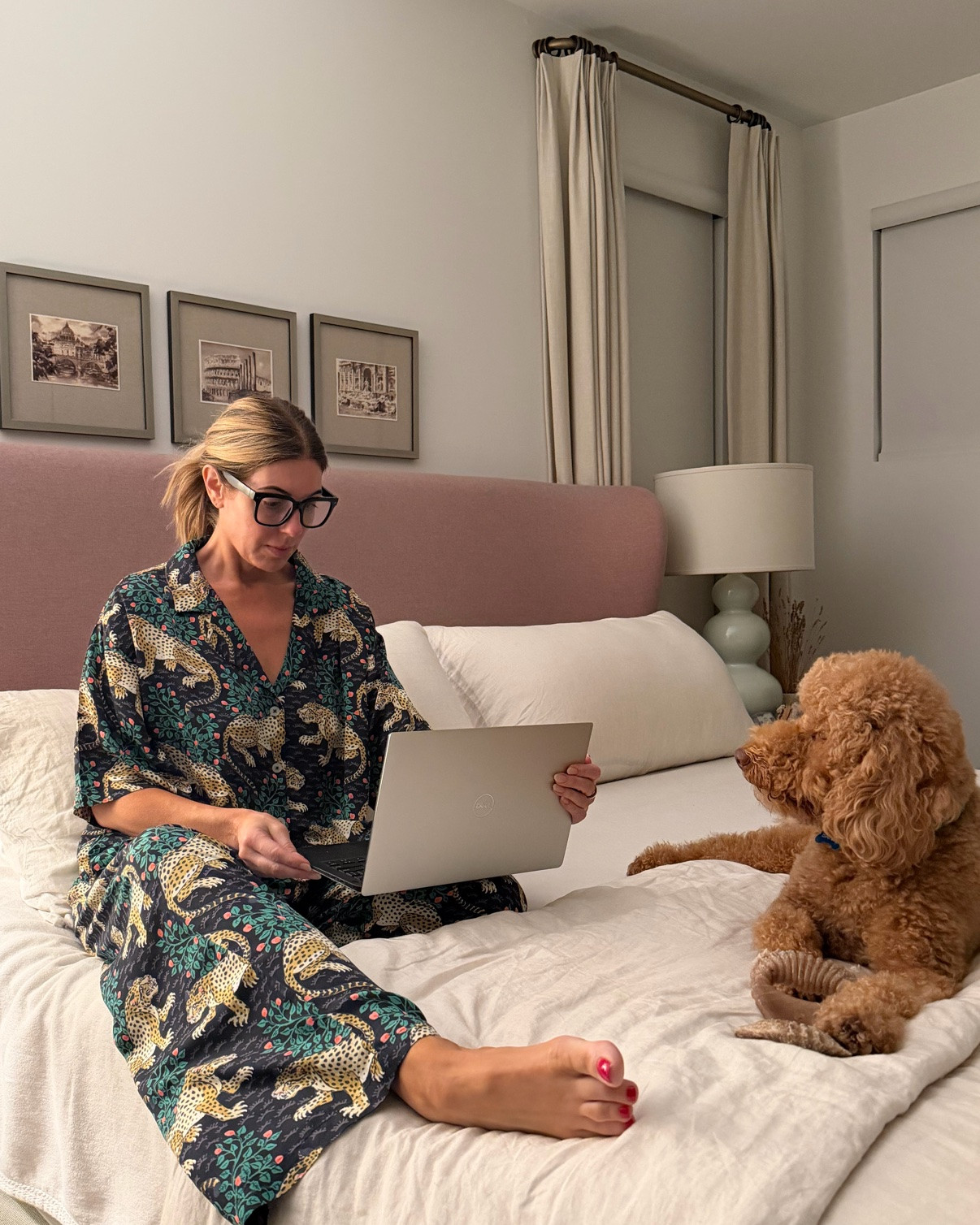 Newest pajama obsession. They have the softest silky feel, the jaguar print is so chic, and they’re comfortable enough that I want to put them on the second I walk in the door.

#LTKmomlife #LTKOver40