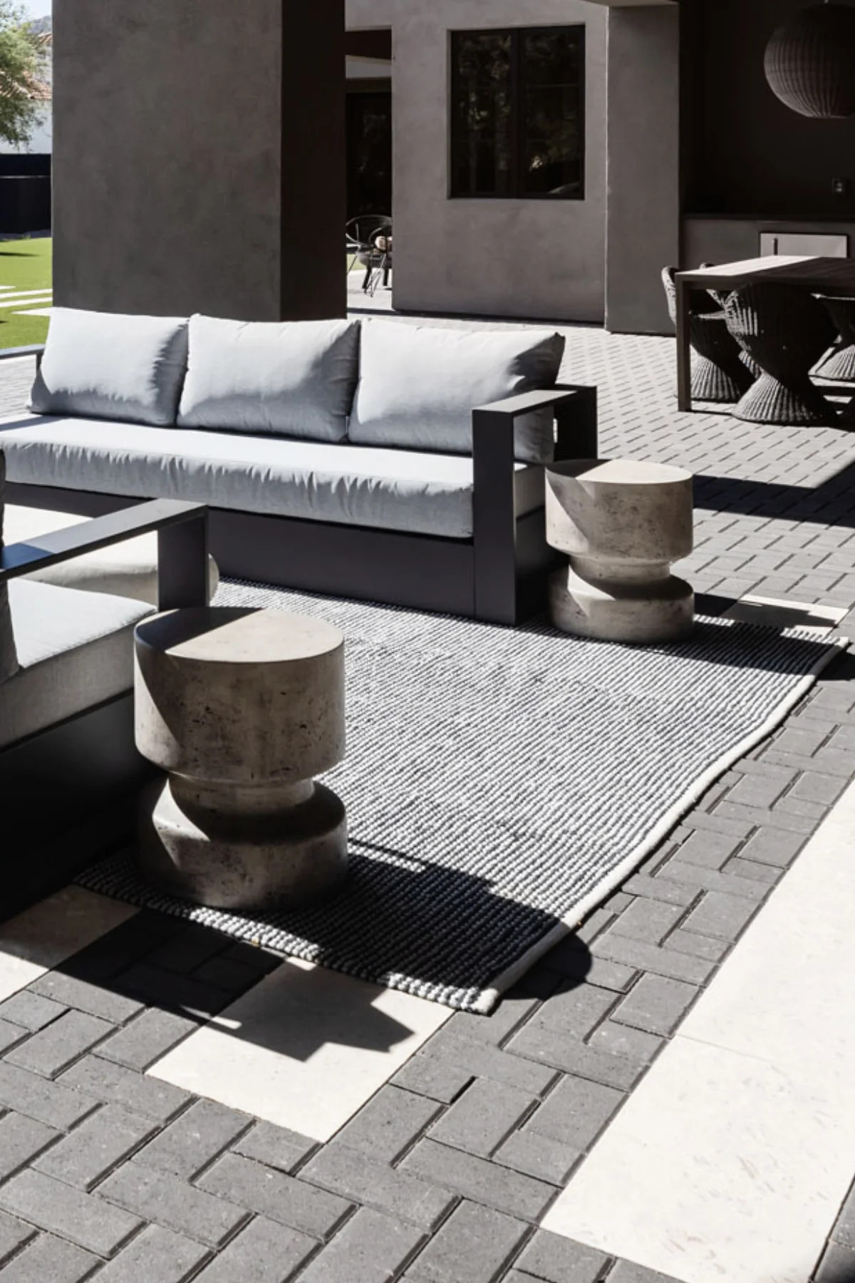 Graves Outdoor End Table - THELIFESTYLEDCO Shop | THELIFESTYLEDCO