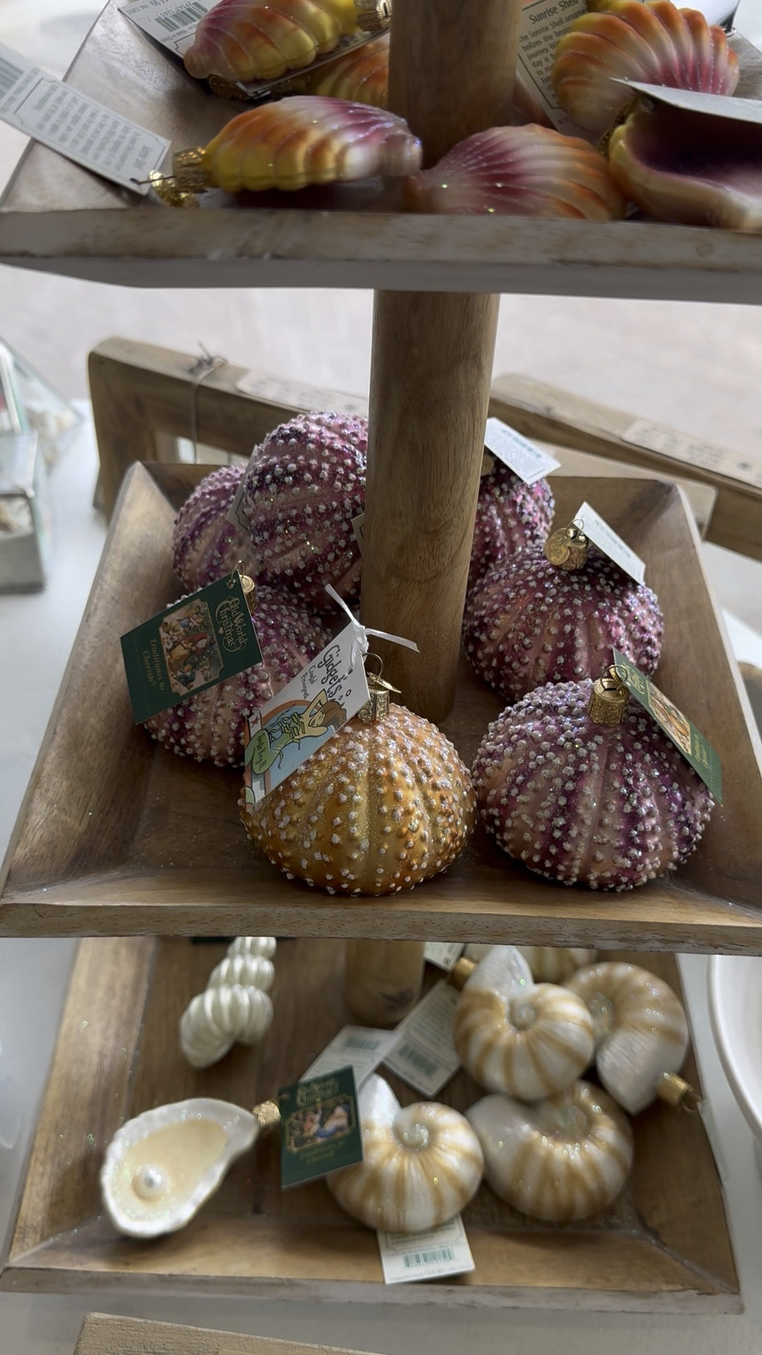 I love Old World Christmas ornaments and these shells are so beautiful! 

#LTKGiftGuide #LTKSeasonal #LTKHome