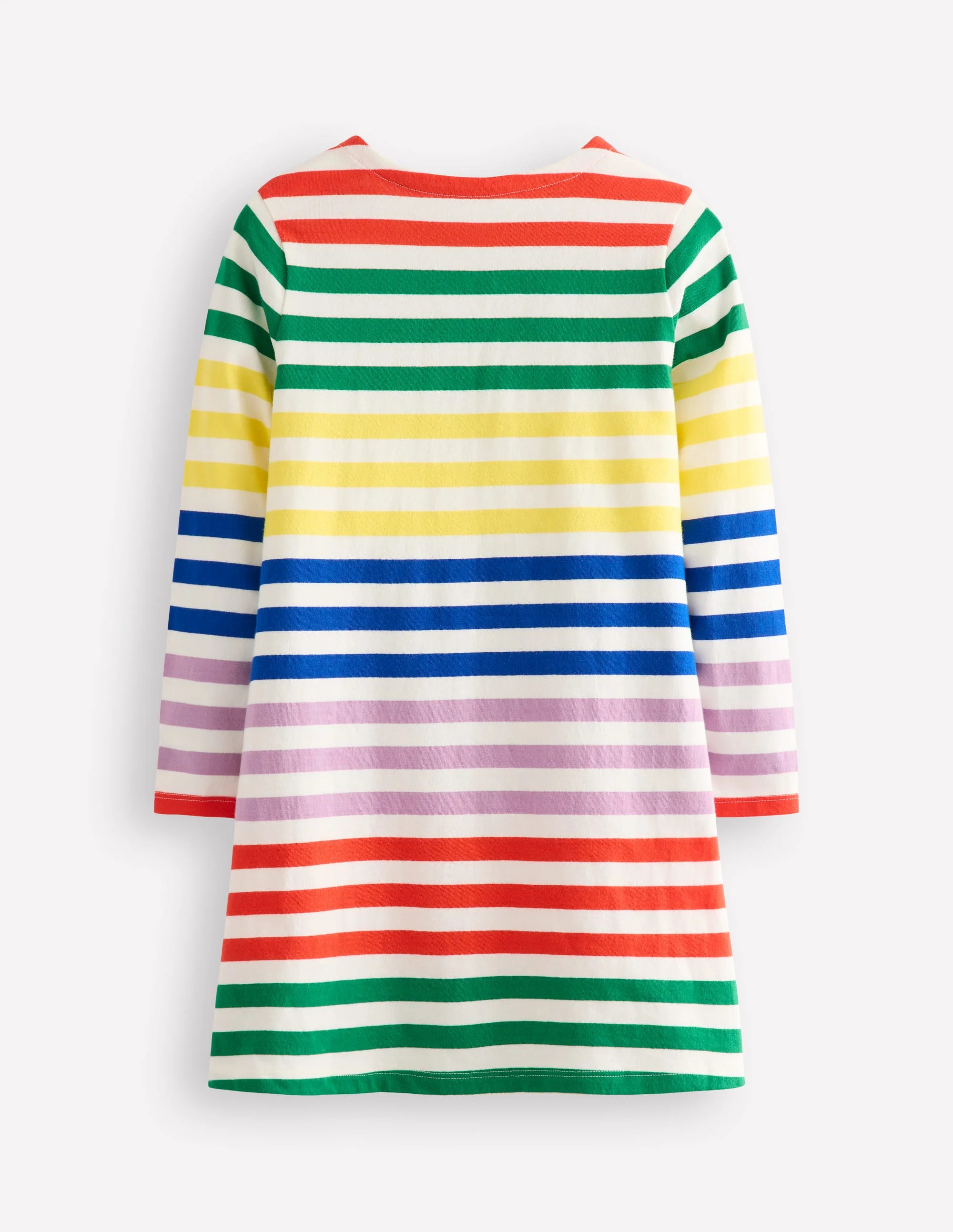 Fun Breton Dress-Multi Stripe | Boden (US)