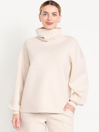Bounce Fleece Funnel Neck Tunic | Old Navy (US)