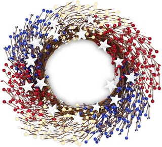 20-Inch-Thick Patriotic 4th of July Wreaths for Front Doors | Michaels Stores