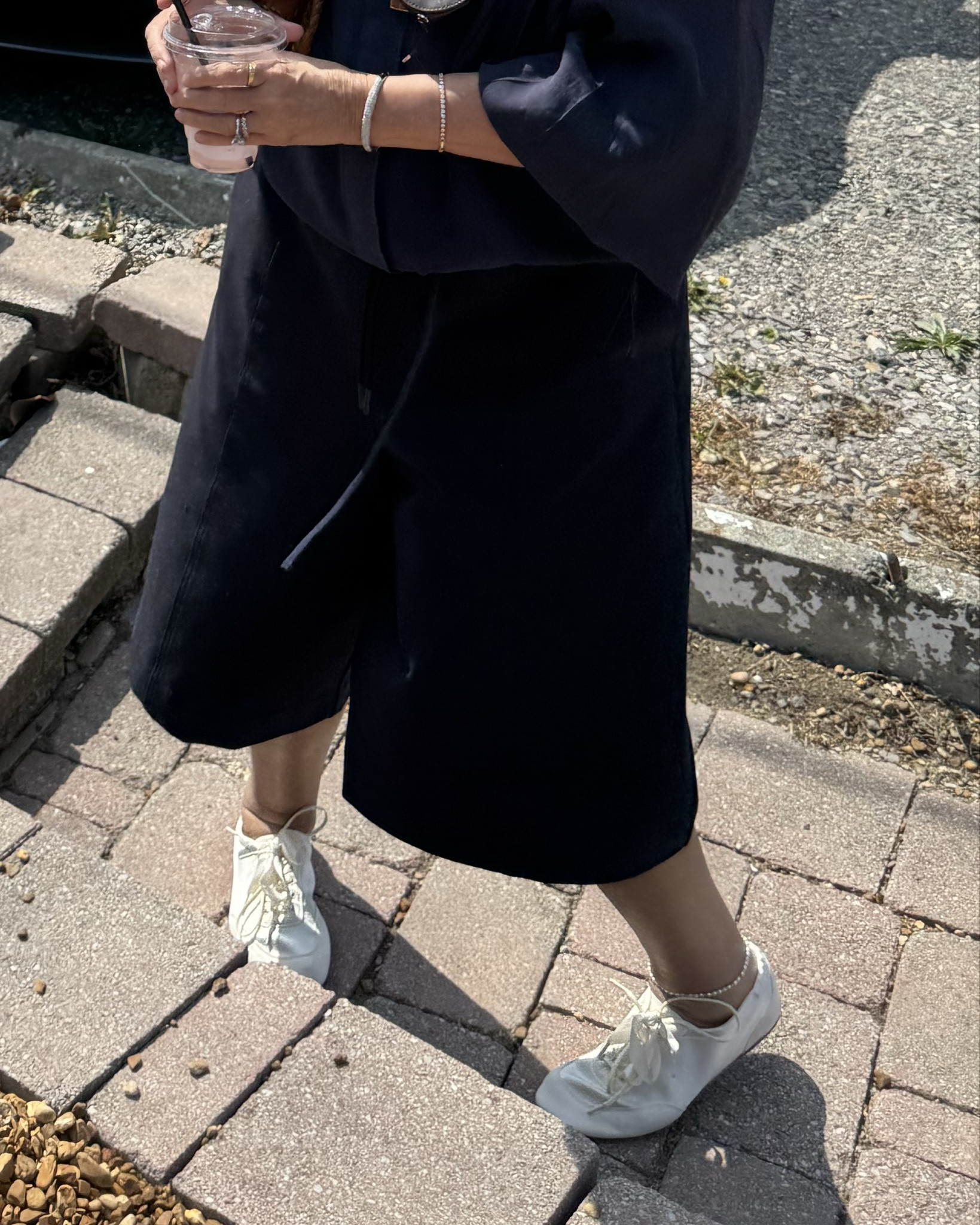 Taking my new Christina’s out for coffee ☕️ These sneakerina’s are so comfy! These will be my absolute go to for Summer! VIVAIA you rock! 

@VIVAIA 

#LTKdayinmylife #LTKSaleAlert #LTKootd