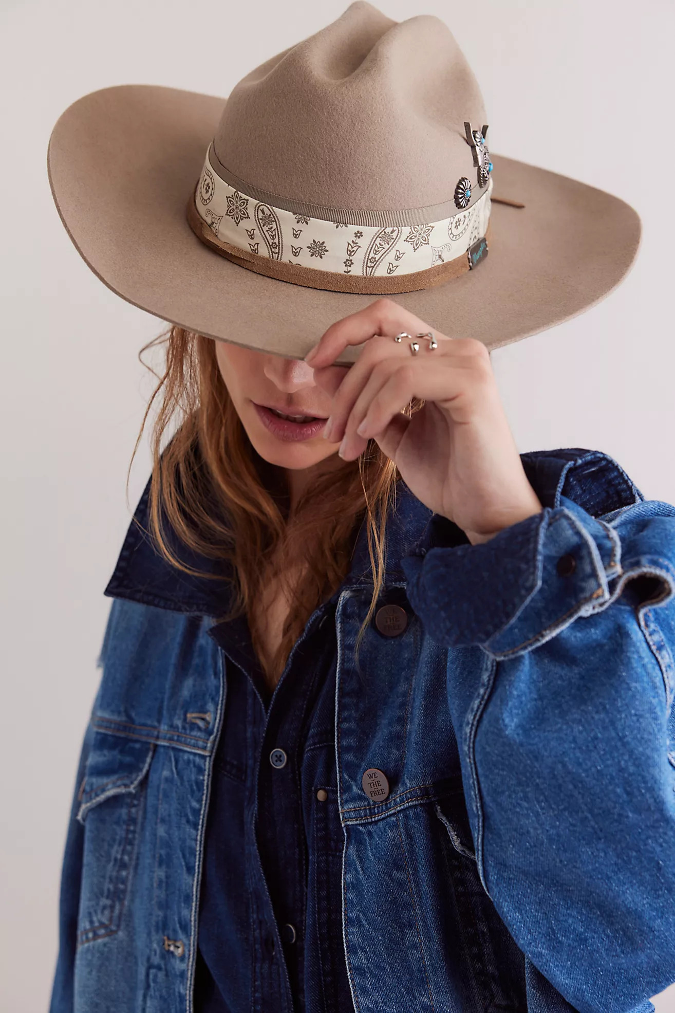 Wrangler Scarf Cowboy Hat | Free People (Global - UK&FR Excluded)
