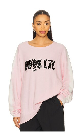 Boys Lie High Class Private School Bf Tee in Pink. | Revolve Clothing (Global)