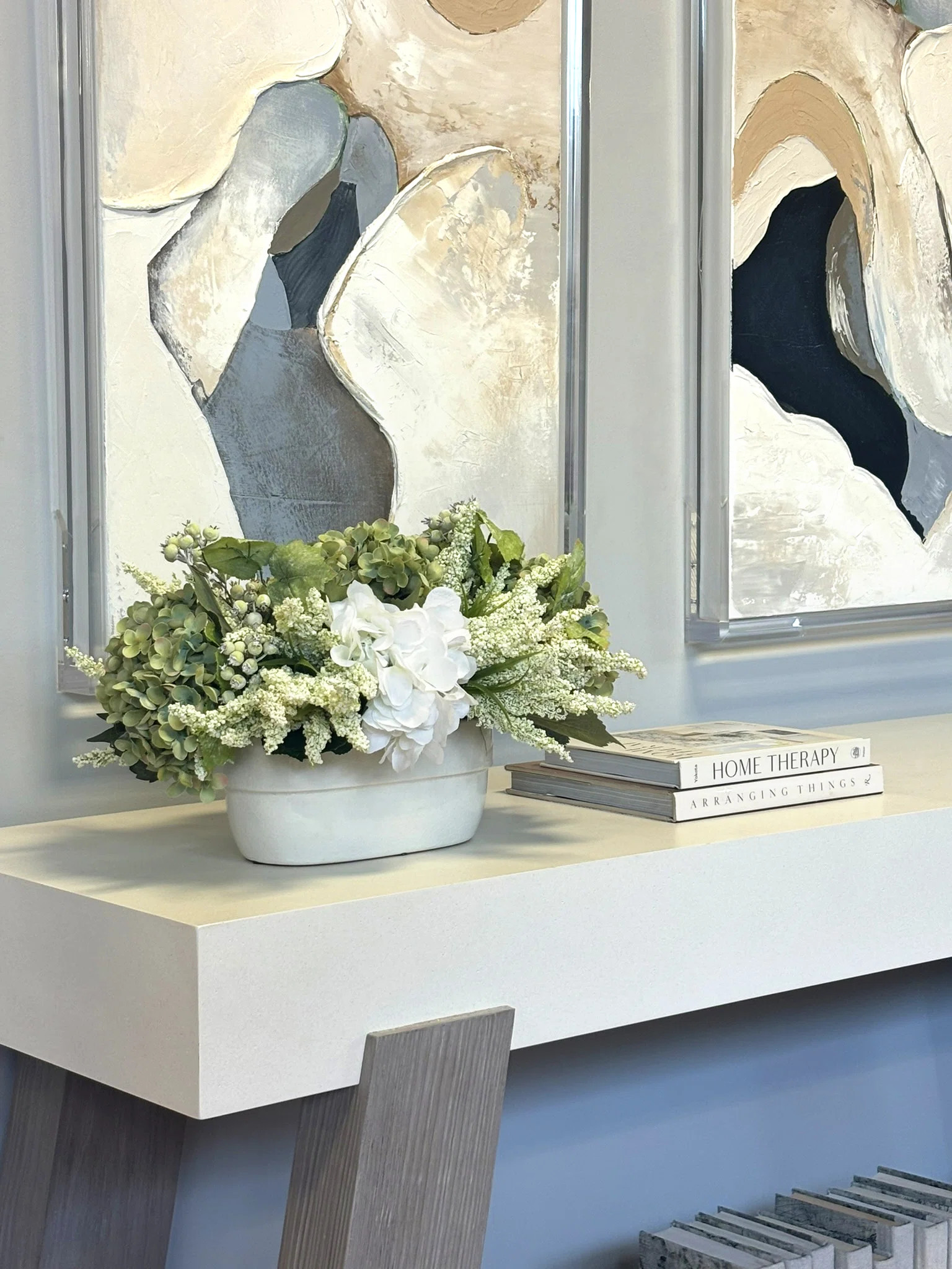 Allan Assorted Hydrangea and Heather Arrangement | Wayfair North America