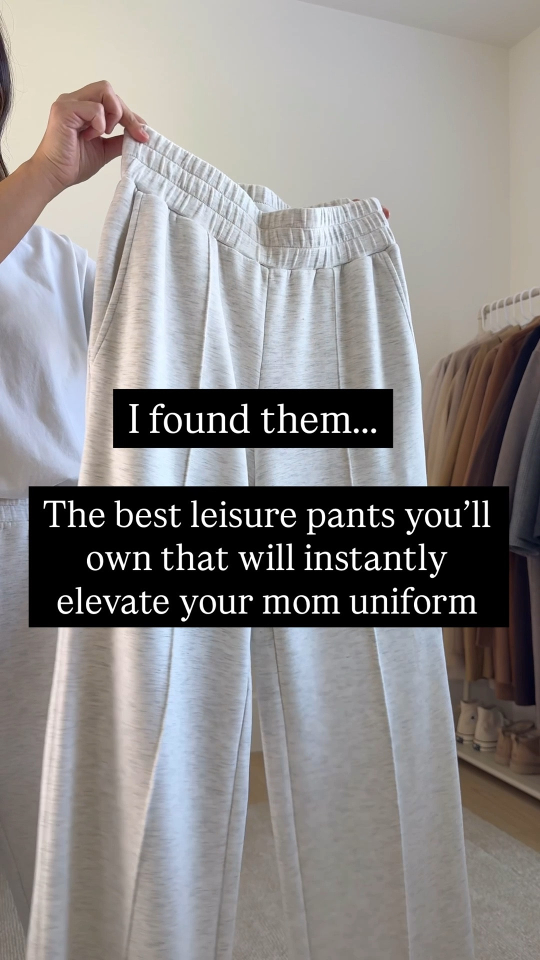 The best leisure pants that will instantly elevate all your mom outfits. These are so flattering, comfortable, and can be mixed and matched with so many pieces. These run slightly long on me even after a wash and dry, but I make sure to wear some taller sneakers. I'm only 5ft with short legs, so these should work for most of you. 

Look 1

Varley leisure pants xs 27" inseam
Varley pullover xs
Nike sneakers 6
Polo Ralph Lauren hat
Cuyana tote small in Stone

Look 2
Varley leisure pants xs 27" inseam
Madewell tee xs
Banana Republic coat petite xs (old). Gray is hard to find right now, so linked similar styles. 
New Balance 1906R sneakers 6 womens
Fine Art hat (old)
Anine Bing Kate bag


#LTKmomlife #LTKPetite