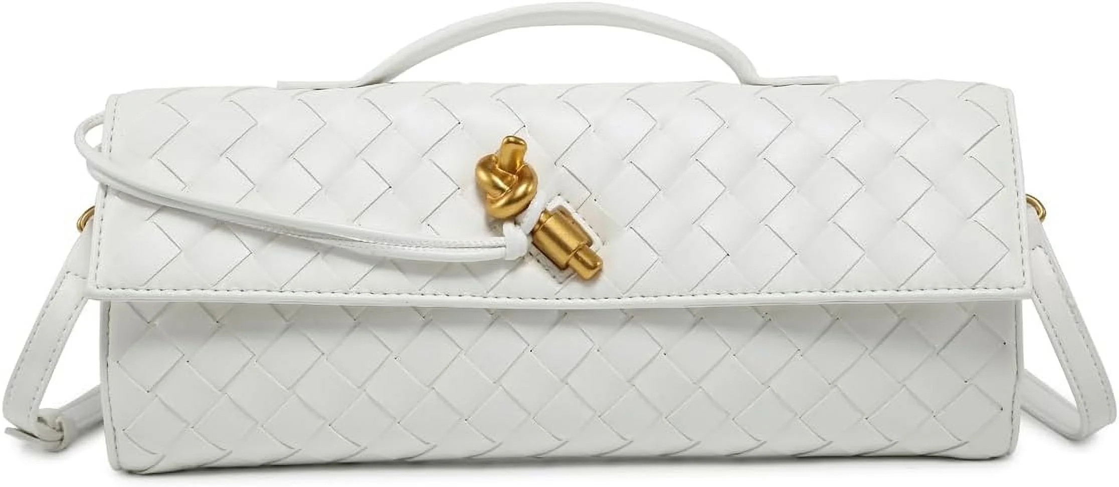 2024 Women's Handmade Woven Evening Bag, Fashion Crossbody Clutch Purse for Women | Walmart (US)