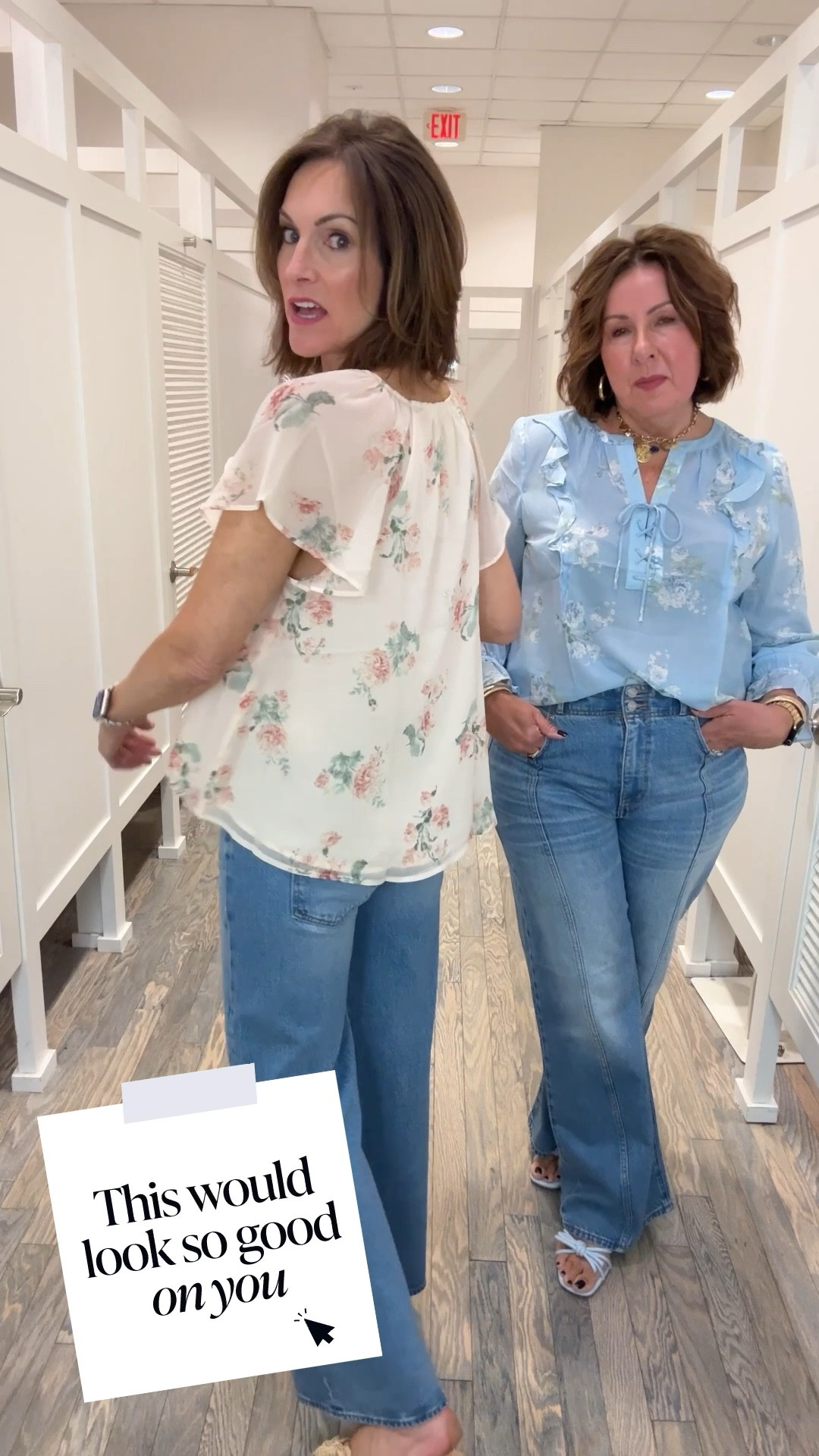 Tops - L & XL. (I need to go back down to my true size medium 

Love these jeans! We both took them home!!! 
Sizes 28/6 & 32/14
I sized down  

#LTKStyleTip #LTKWatchNow #LTKTravel