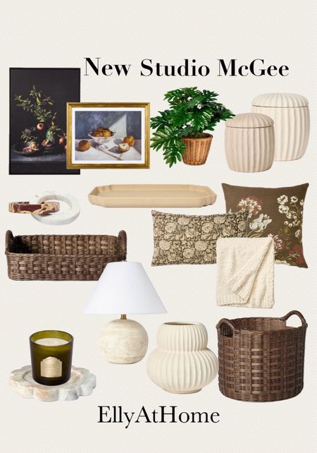 New studio McGee fall collection for Threshold at Target! Shop home decor accessories. Shop your favorites soon, free shipping. Artwork, baskets, throw pillows, blankets, candles, canisters. 

#LTKFindsUnder50 #LTKHome