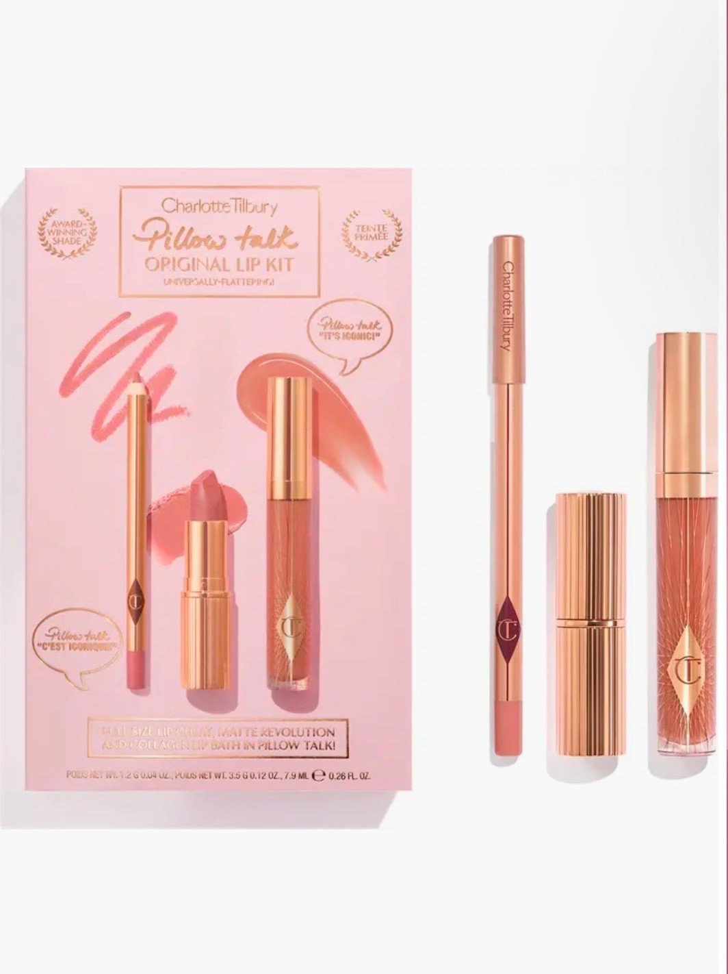 Charlotte Tilbury Pillow Talk Original Lip Kit $95 Value


#LTKSaleAlert #LTKBeauty #LTKStyleTip
