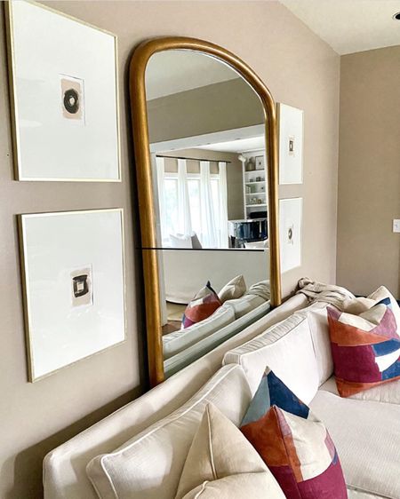 This Amazon mirror is absolutely stunning! 🤍


Traditional home, neutral home decor, armchair, end table, living room decor, framed art, accent pillow, lamp, wreath, curtains, accent rug, budget friendly home, mirror, Amazon home decor

#LTKstyletip #LTKfamily #LTKhome
