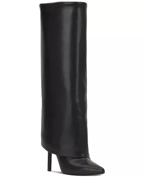 Skylar Fold Over Cuffed Knee High Boots | Macy's