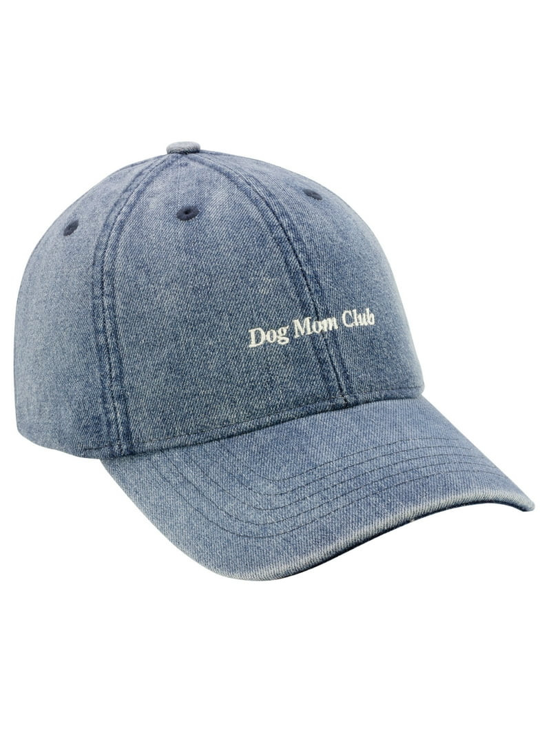 Time and Tru Dog Mom Club Cotton Baseball Hat | Walmart (US)