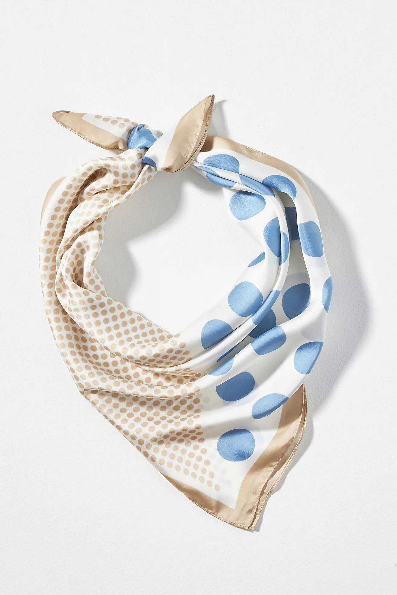 Silky Printed Bandana Scarf | Anthropologie (US)