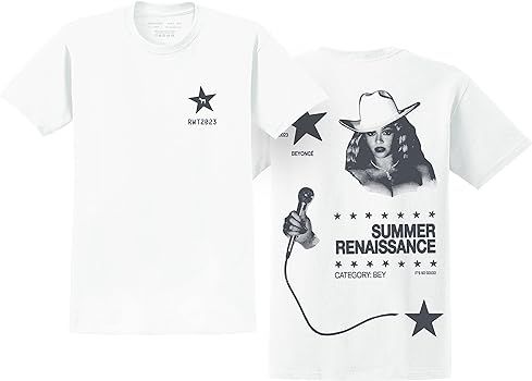 Beyoncé Official Renaissance World Tour Merch Summer T-Shirt | Amazon (US)