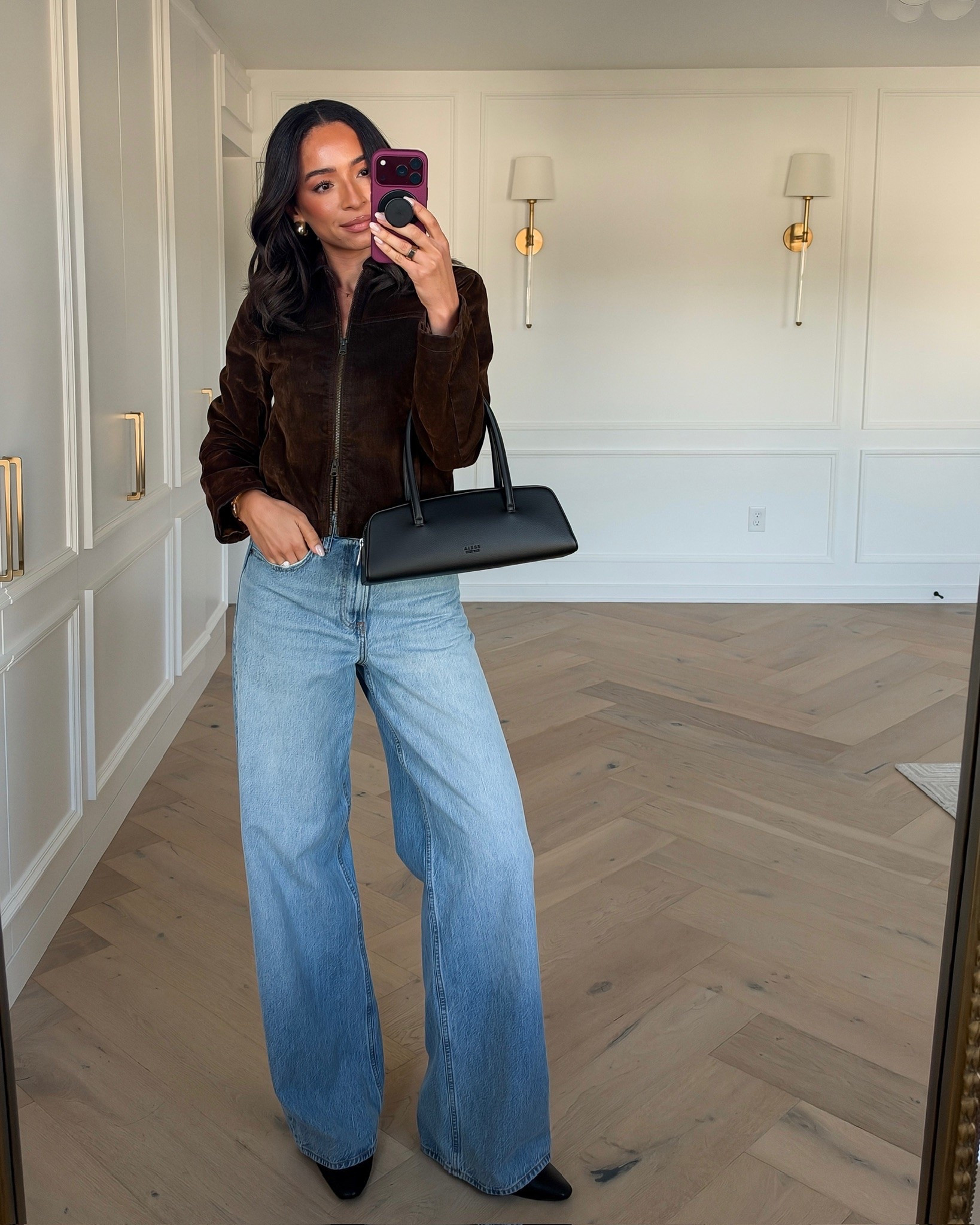 Use code AFLTK for an extra 20% OFF Abercrombie!! Select sweaters & sweatshirts are up to 30% off and the code stacks on top!! Wearing size S velvet denim jacket and size XS long high rise wide leg jeans

Abercrombie sale, Abercrombie code, fall outfits, fall fashion, fall sweaters, cashmere sweater, roll neck sweater