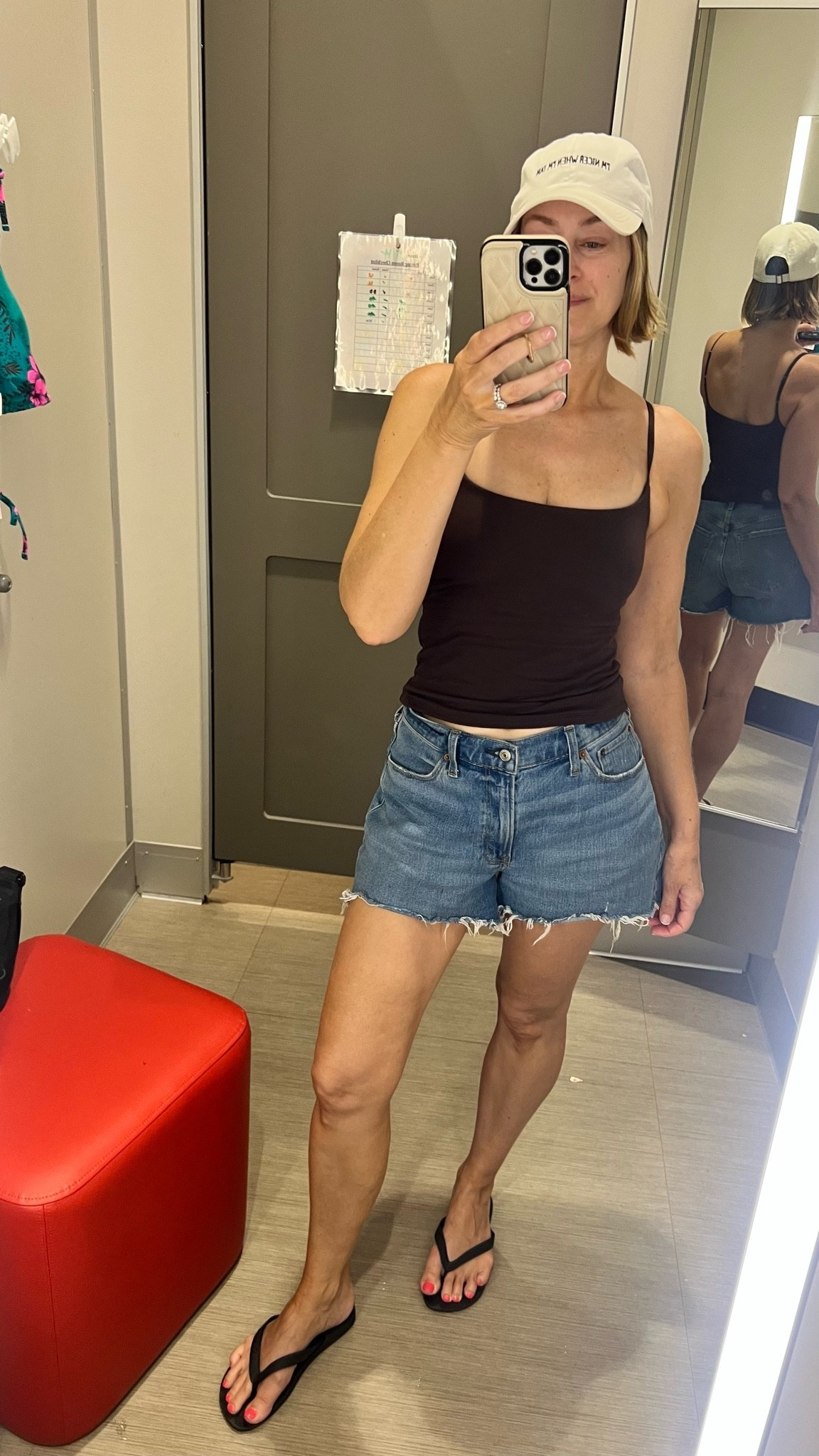 Hawaii day 6 #ootd// tank is from Abercrombies bra free collection. Wearing a small. Shorts are also Abercrombie. I size up 1 to a 28 for a looser fit. 

#summeroutfit #outfit #casualstyle #travel #vacation

#LTKSaleAlert #LTKootd #LTKTravel