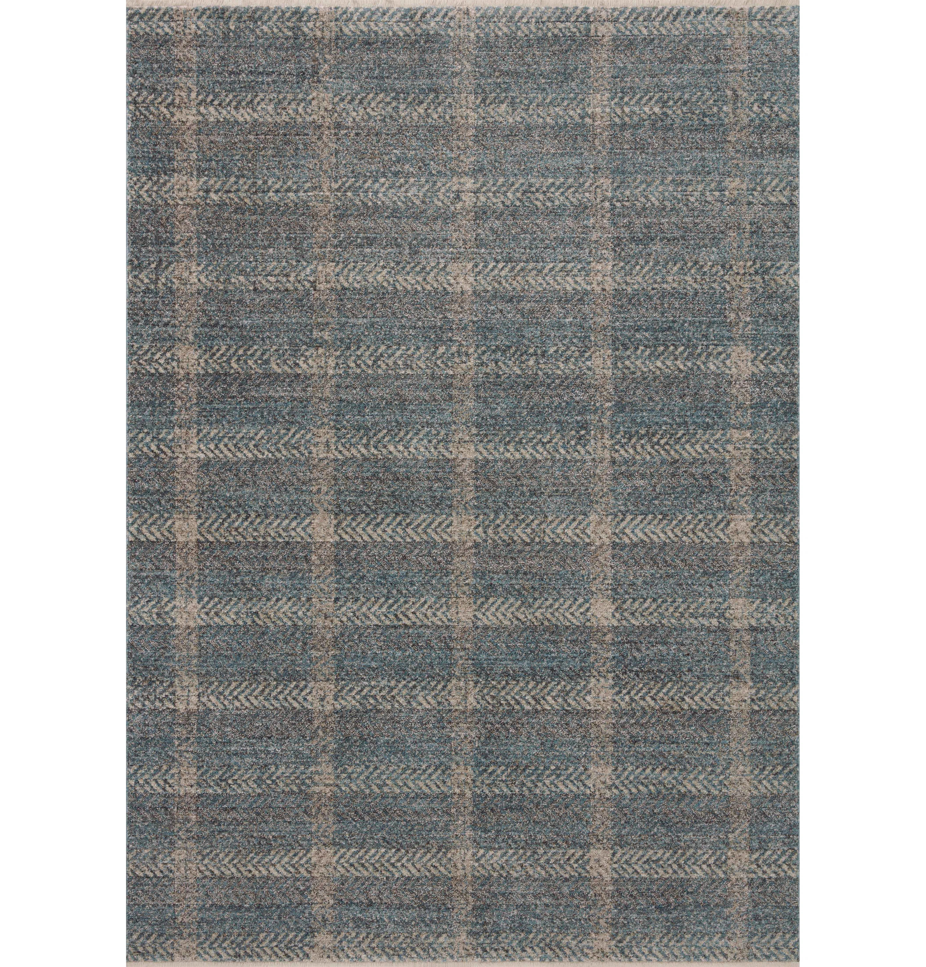 Angela Rose x Loloi Ember Blue / Beige Area Rug | Wayfair North America