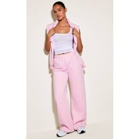 Pink Straight Leg Sweatpants | PrettyLittleThing US