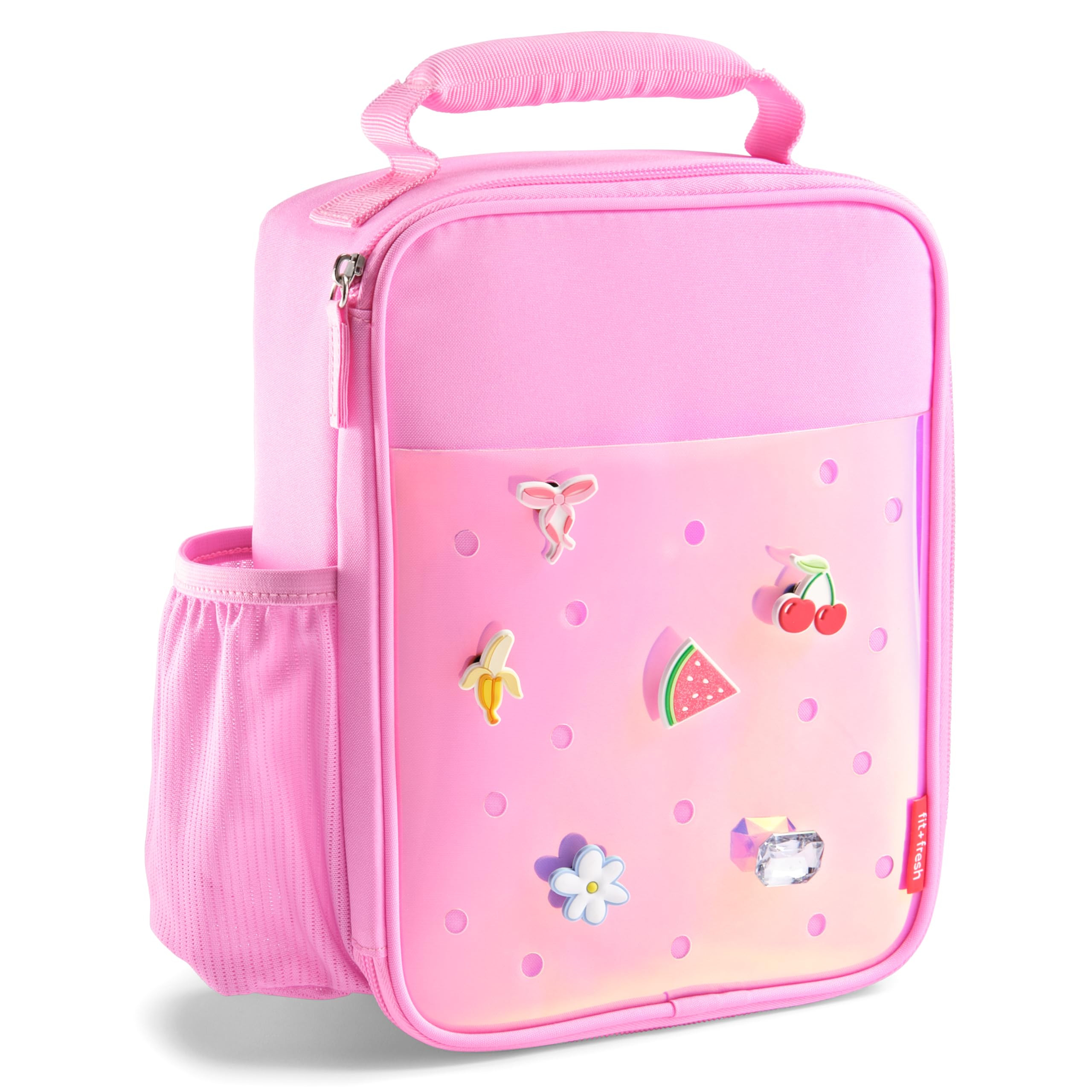Fit & Fresh Lunch Box For Kids, Boys & Girls, School, Camp, Insulated Bag With Shoe Charm Slots F... | Amazon (US)