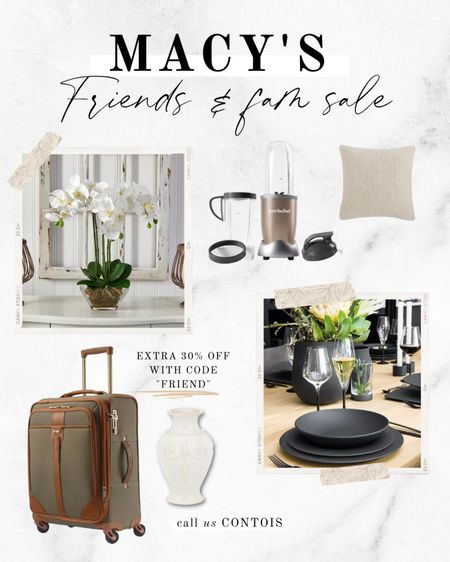 Home decor and more all on sale at Macy’s! Use code FRIEND for an extra 30% off.

| home decor, furniture, cookware on sale , gift ideas, bedding, Christmas gifts, neutral decor |  

#LTKHoliday #LTKhome #LTKGiftGuide