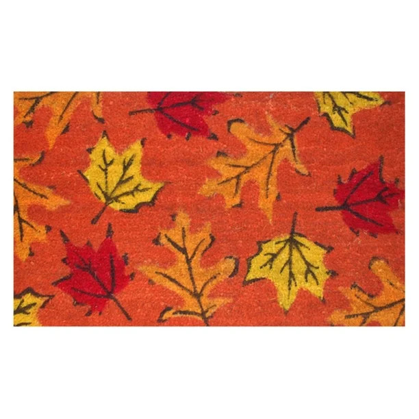 Calloway Mills Fall Leaves Outdoor Doormat - Walmart.com | Walmart (US)