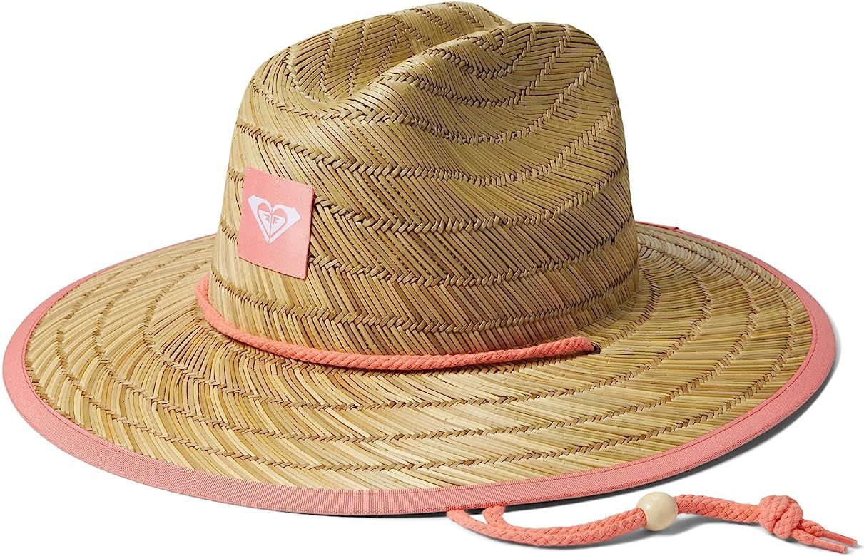 Roxy Girl's Tomboy Straw Hat (Little Kids/Big Kids) Island Time One Size | Amazon (US)