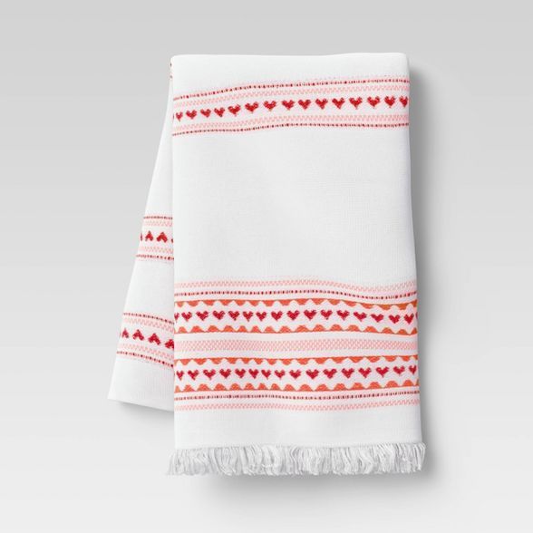 Cotton Hearts Terry Kitchen Towel - Opalhouse™ | Target
