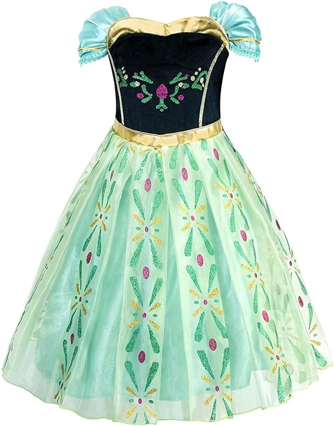 Green Girls Cosplay Dance Dress Princess Costume | Amazon (US)