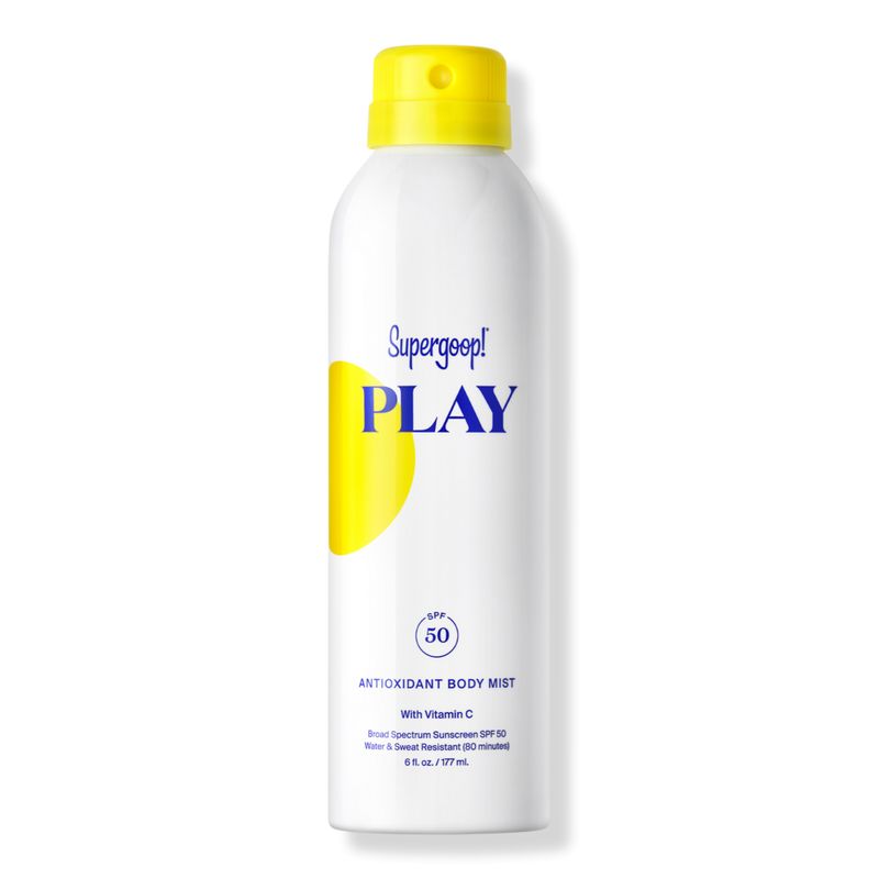 Supergoop! PLAY Antioxidant Body Sunscreen Mist with Vitamin C SPF 50 PA++++ | Ulta Beauty | Ulta